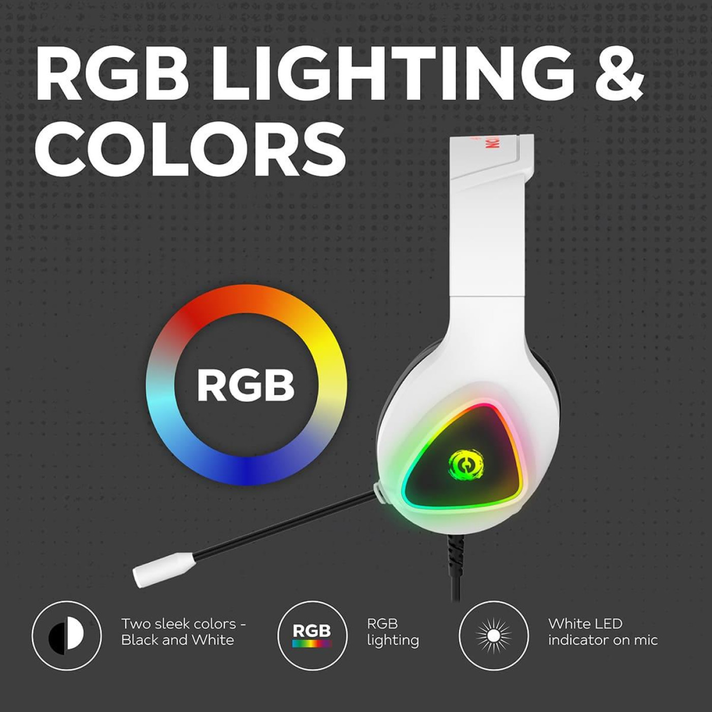 Ігрова гарнітура Canyon headset Shadder GH-6 White (CND-SGHS6W)