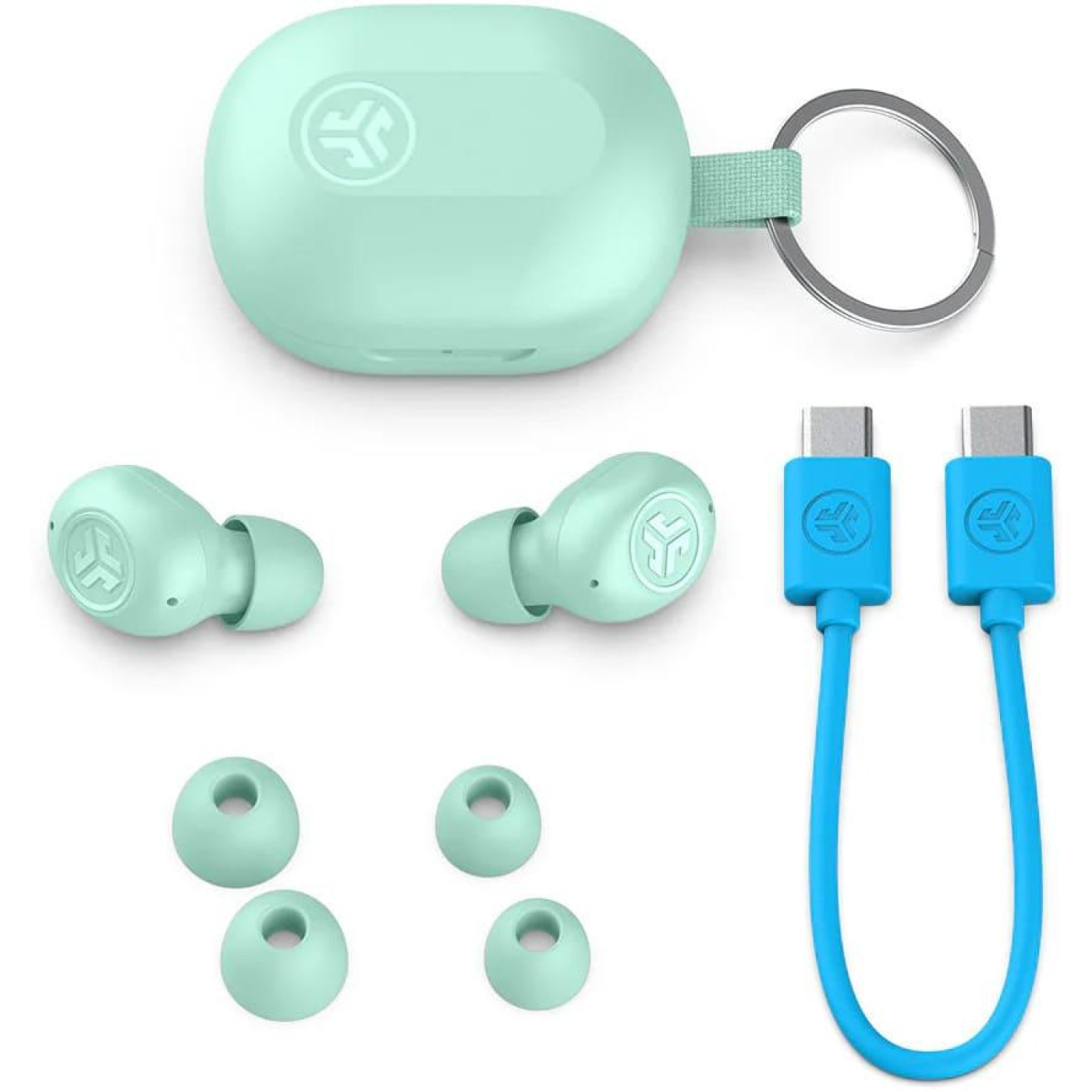 Наушники Jlab TWS JBuds Mini TWS Green (IEUEBJBMINIRMNT124)