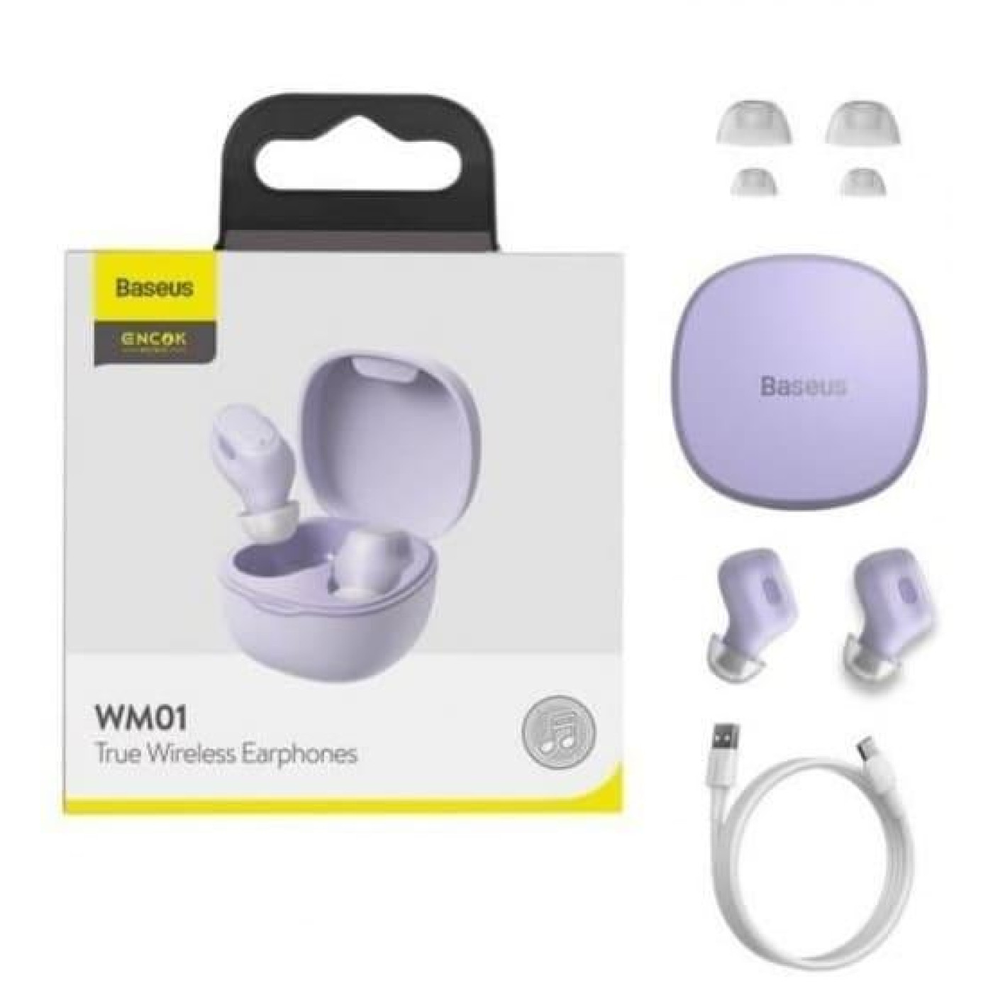 Навушники Baseus TWS WM01 TWS purple (NGTW240005)