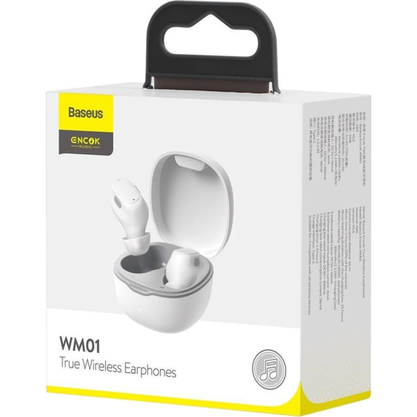 Навушники Baseus TWS WM01 TWS white (NGTW240002)