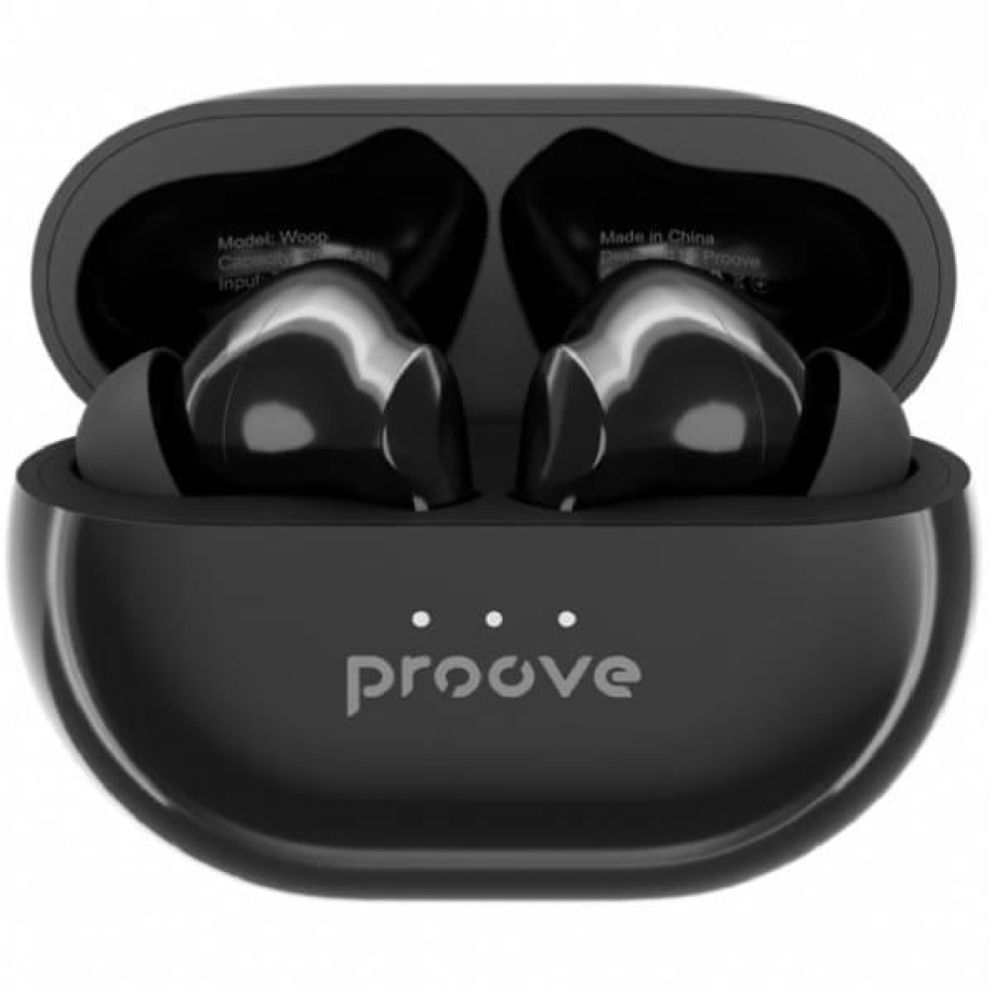 Наушники Proove TWS Woop TWS with ANC black glossy (TWWP00010001)