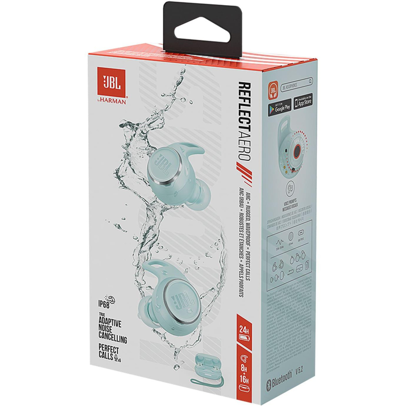 Навушники JBL TWS Reflect Aero Mint (JBLREFLECTAEROMINT)