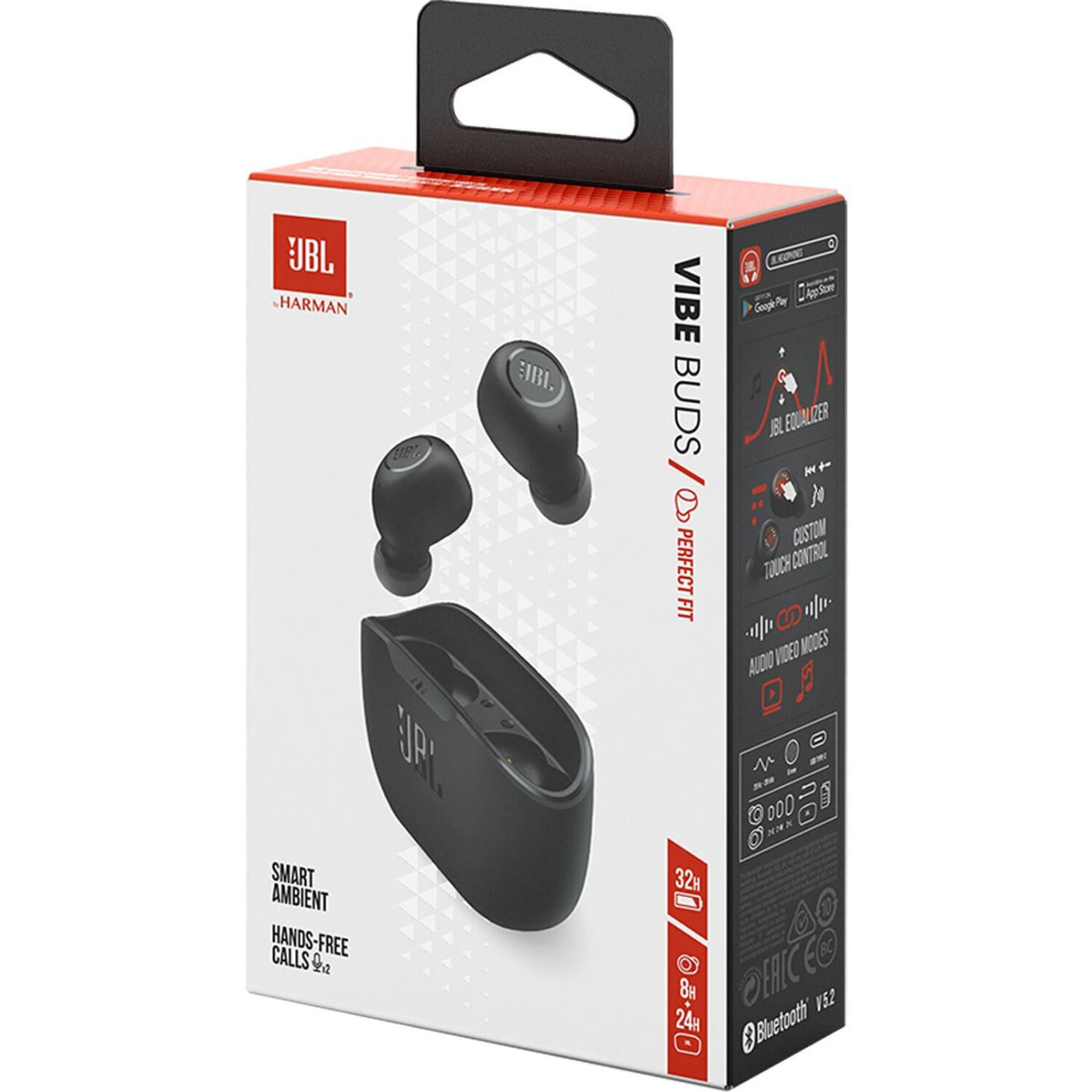 Наушники JBL TWS Wave Buds Black (JBLWBUDSBLK)