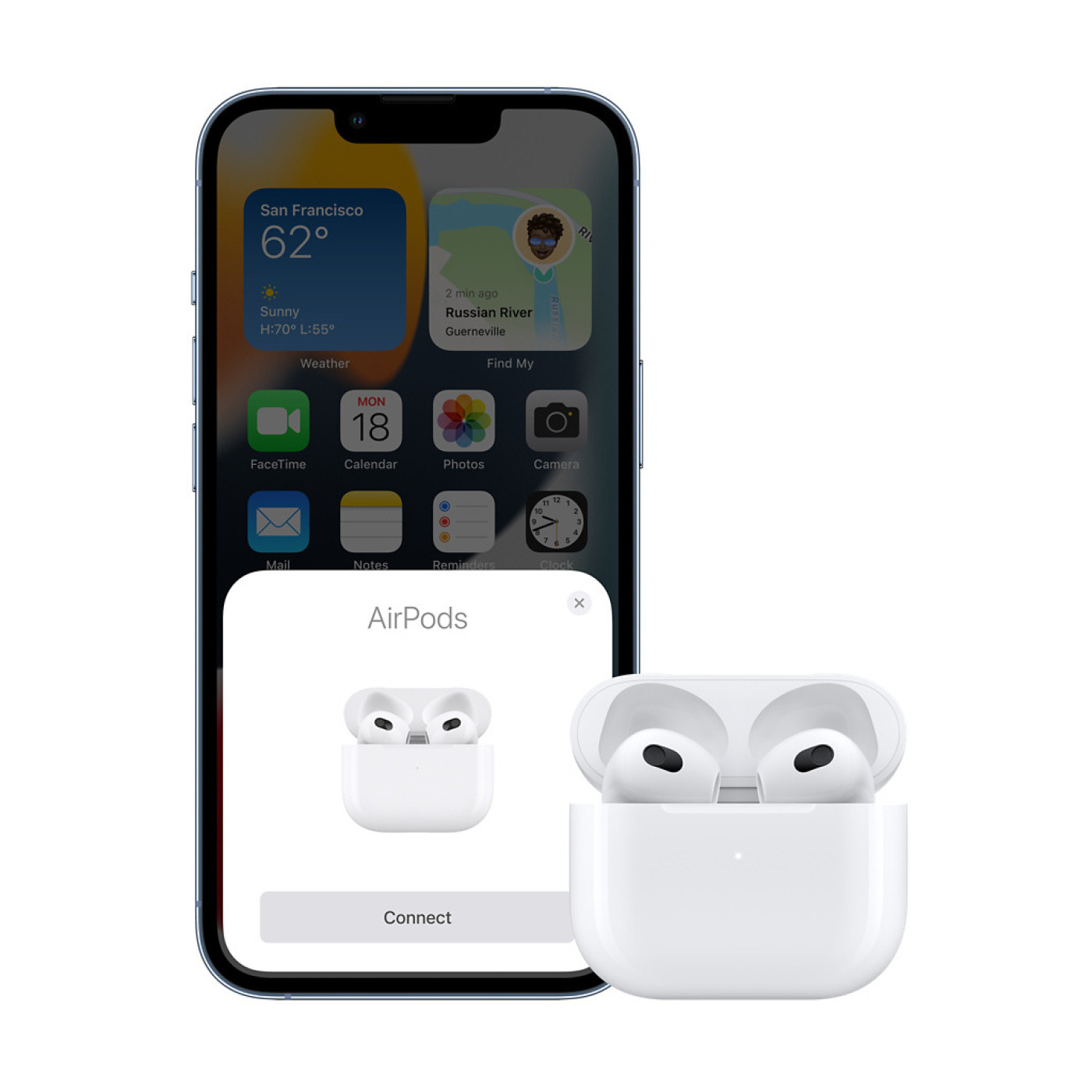 Наушники Apple TWS AirPods (3rdgeneration) (MME73TY/A)