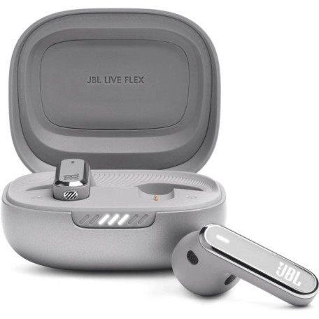 Навушники JBL TWS Live Flex Silver (JBLLIVEFLEXSVR)