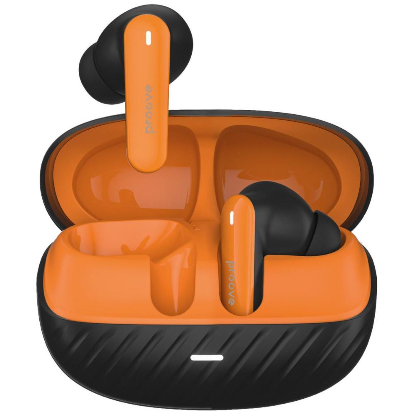Наушники Proove Blitz II TWS with Hybrid ANC (APP) Black/Orange (TWBL2001AP20)