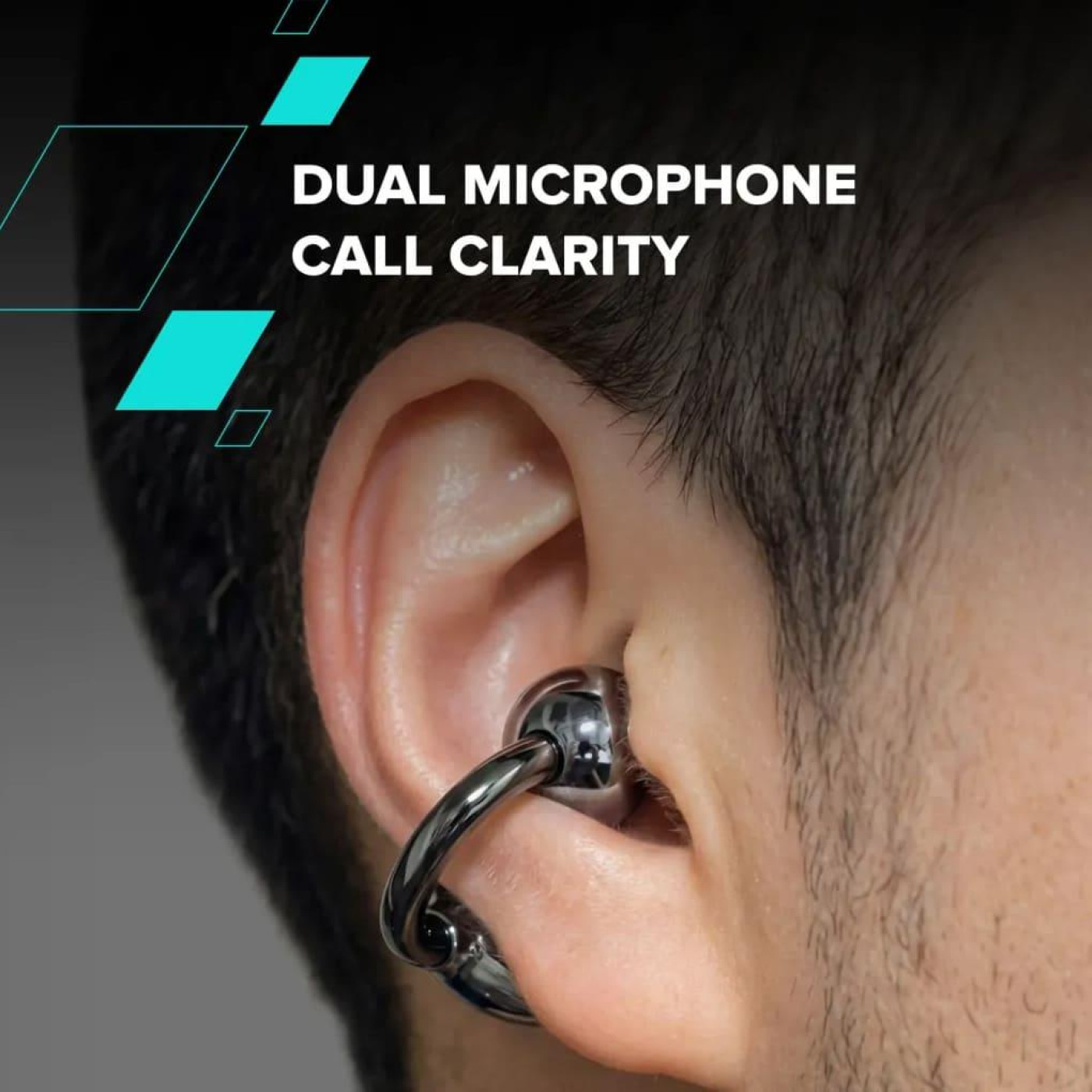 Наушники Canyon TWS OWS Ear Clips OnFlow 14 Black (CNS-TWS14B)