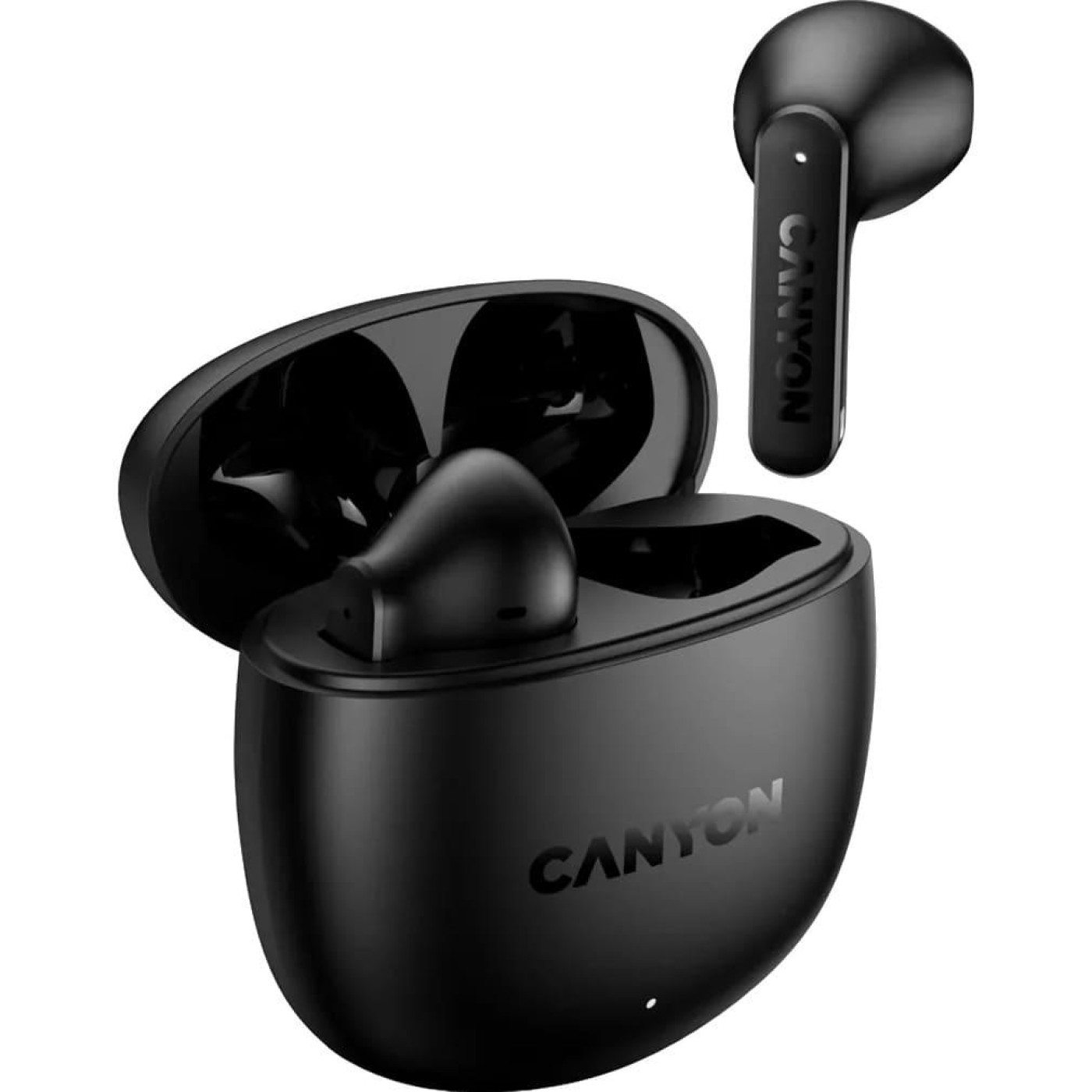 Навушники Canyon TWS headset OnGo 13 Semi-in-ear Black (CNS-TWS13B)
