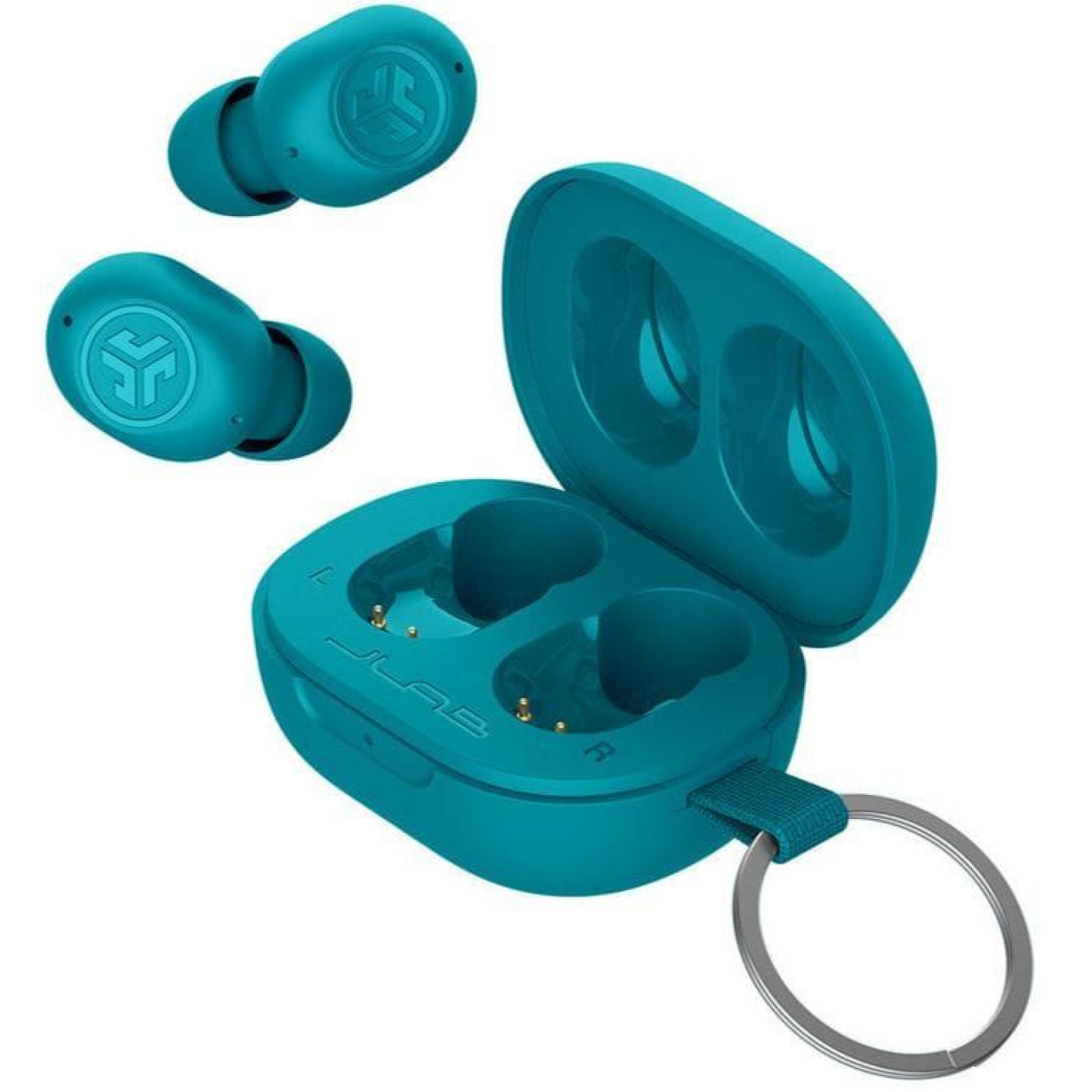 Наушники Jlab TWS JBuds Mini TWS Aqua (IEUEBJBMINIRAQUA124)