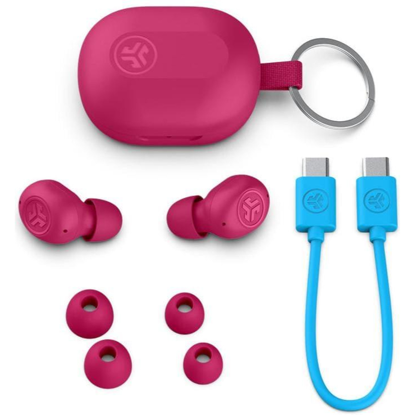 Наушники Jlab TWS JBuds Mini TWS Pink (IEUEBJBMINIRPNK124)
