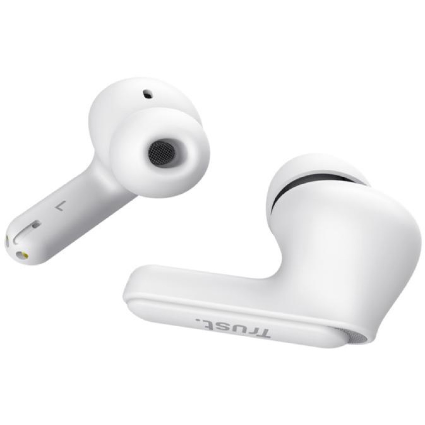 Навушники TWS Trust Yavi Earbuds BT 5.3, ENC, SBC, Mic, Білий