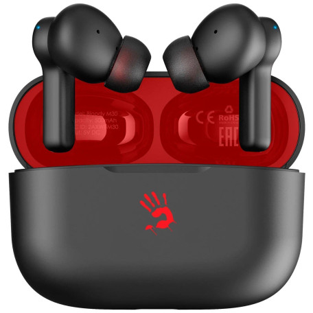 Навушники Bloody TWS A4Tech M30 Black Red (M30 (Black+Red))