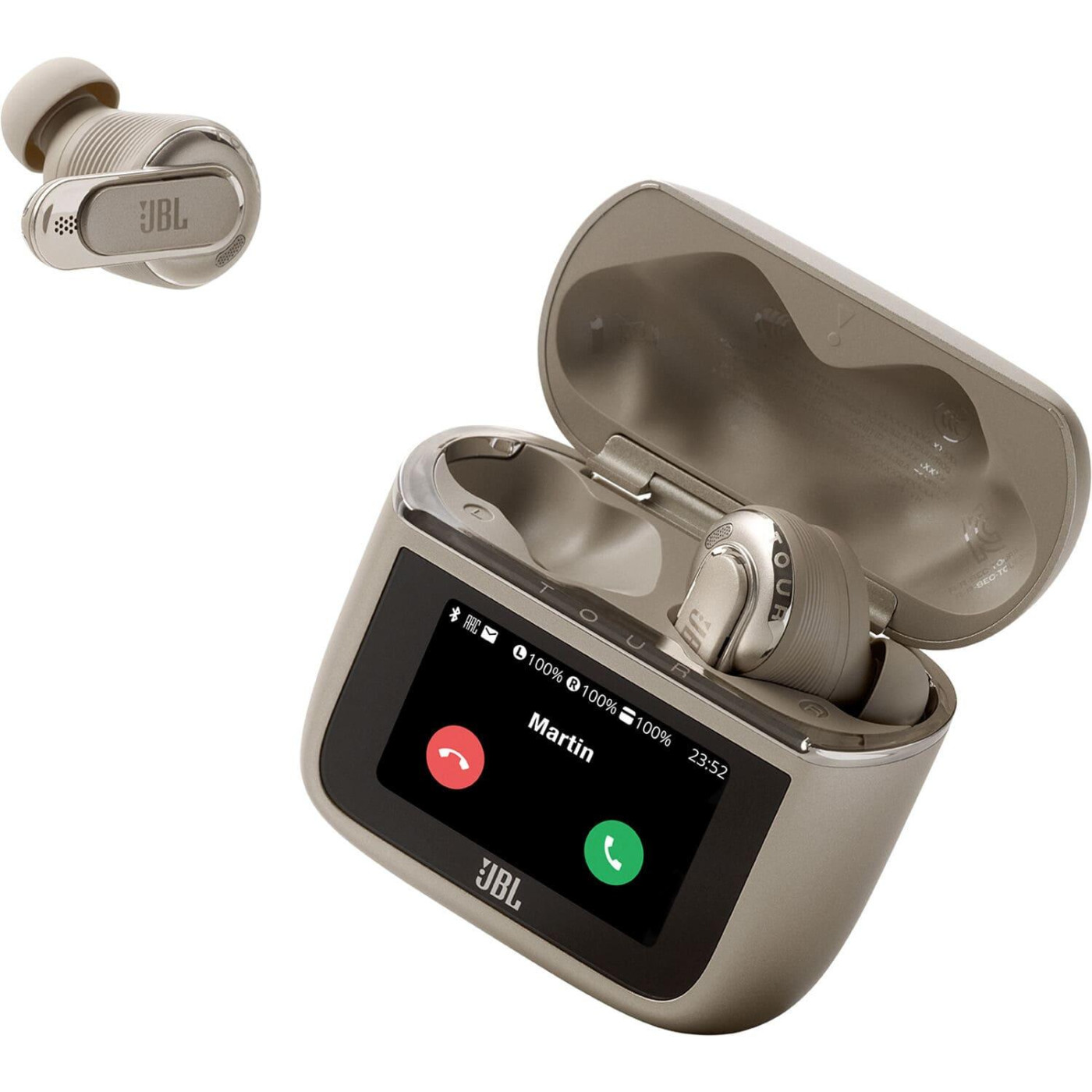 Наушники JBL TWS Tour Pro 3 Latte (JBLTOURPRO3LTT)