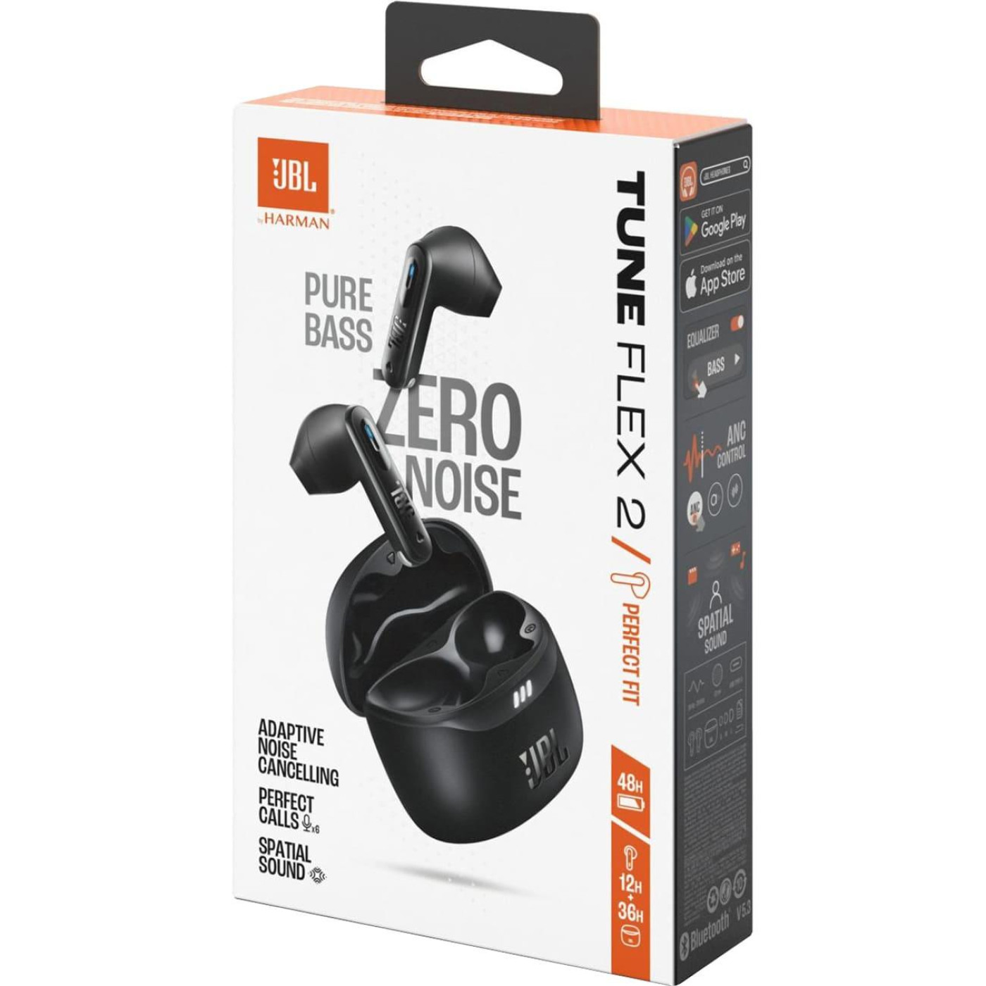 Наушники JBL TWS Tune Flex 2 Black (JBLTFLEX2BLK)