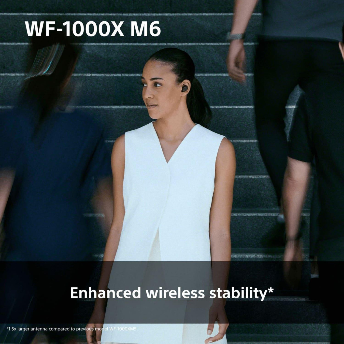 Навушники Sony TWS WF-1000XM6 Black (WF1000XM6B.CE7)