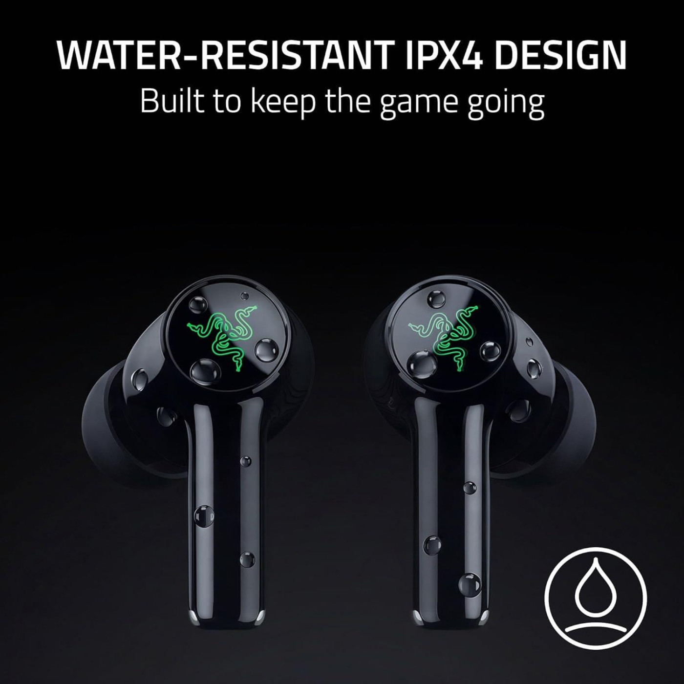 Наушники Razer TWS Hammerhead V3 Hyperspeed (RZ12-05610100-R3G1)