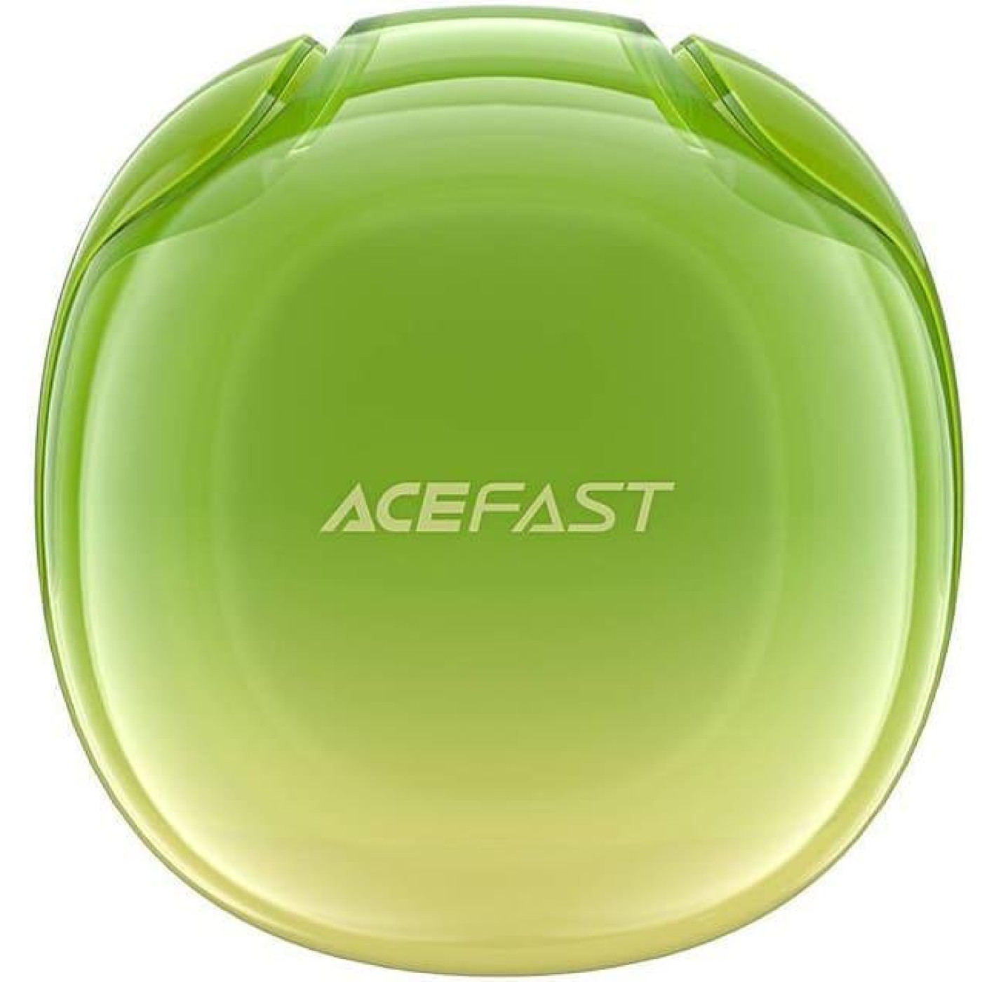 Наушники Acefast TWS T9 Crystal (Air) color bluetooth earbuds Avocado Green (6974316282556)