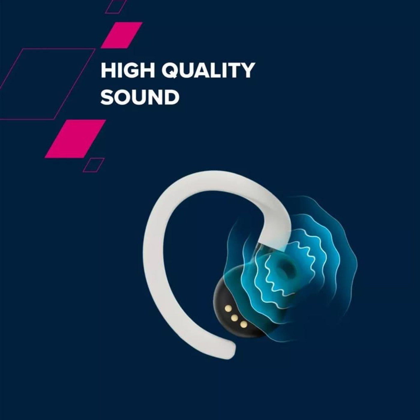 Навушники Canyon TWS OnRun 11 Sport Wireless charge Red (CNS-TWS11R)