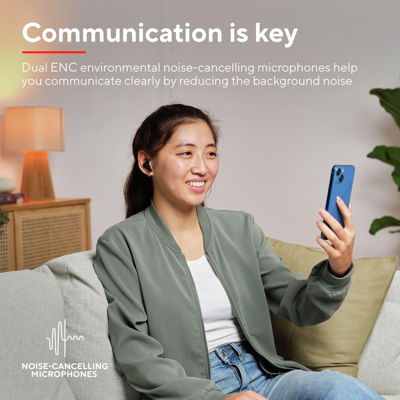 Навушники TWS Trust Yavi Earphones BT 5.3, ENC, SBC, Mic, Чорний