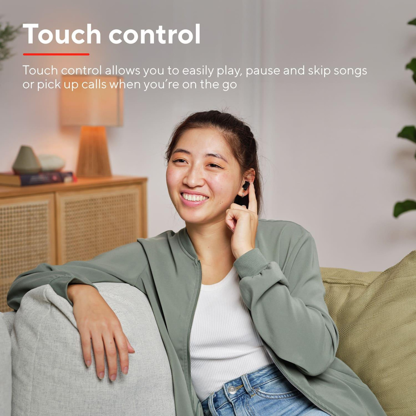 Навушники TWS Trust Yavi Earphones BT 5.3, ENC, SBC, Mic, Чорний