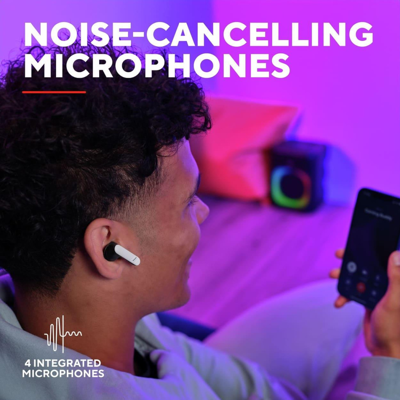 Навушники Trust TWS GTX 409 Oxxie Earbuds BT 5.3, ENC SBC Mic White (25478_TRUST)