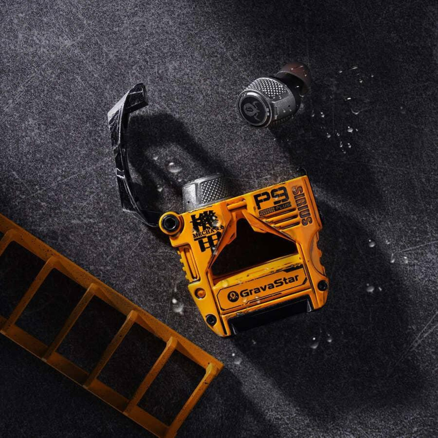 Наушники GravaStar TWS Sirius Plus Yellow (GSP9PLUS_YLW)