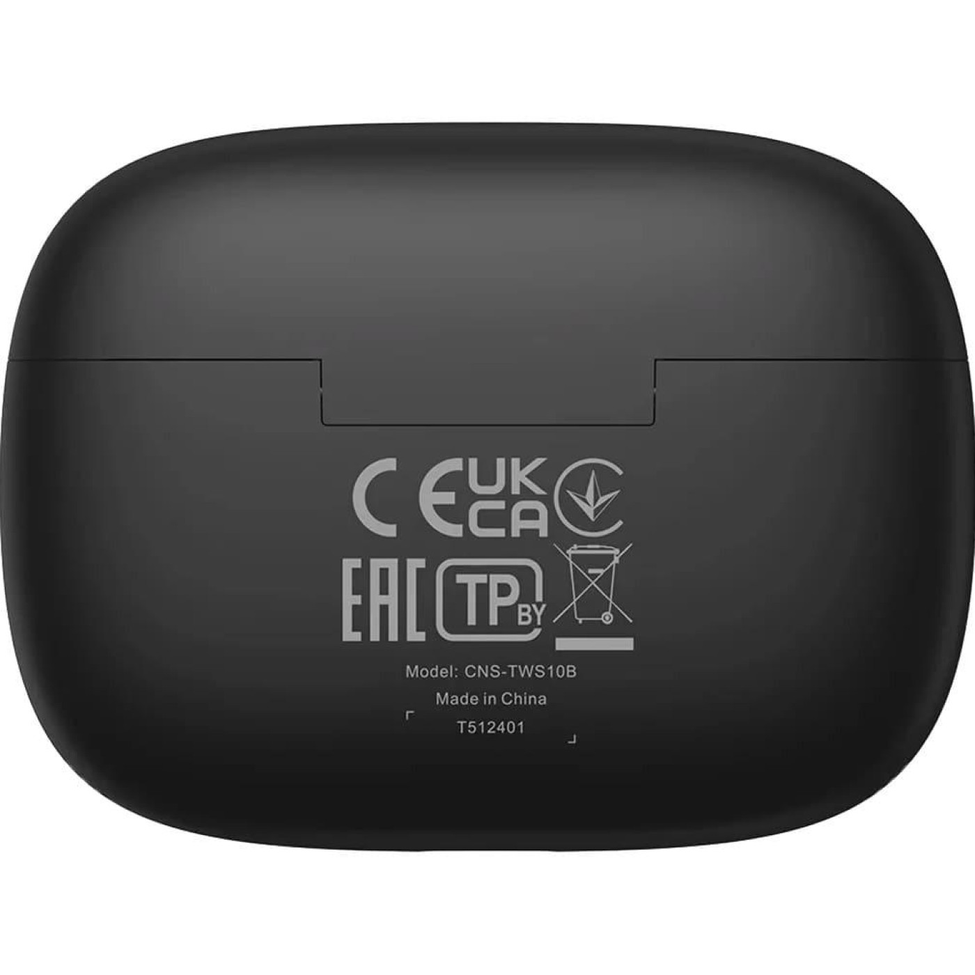 Навушники Canyon TWS headset OnGo TWS-10 ANC+ENC Black (CNS-TWS10B)