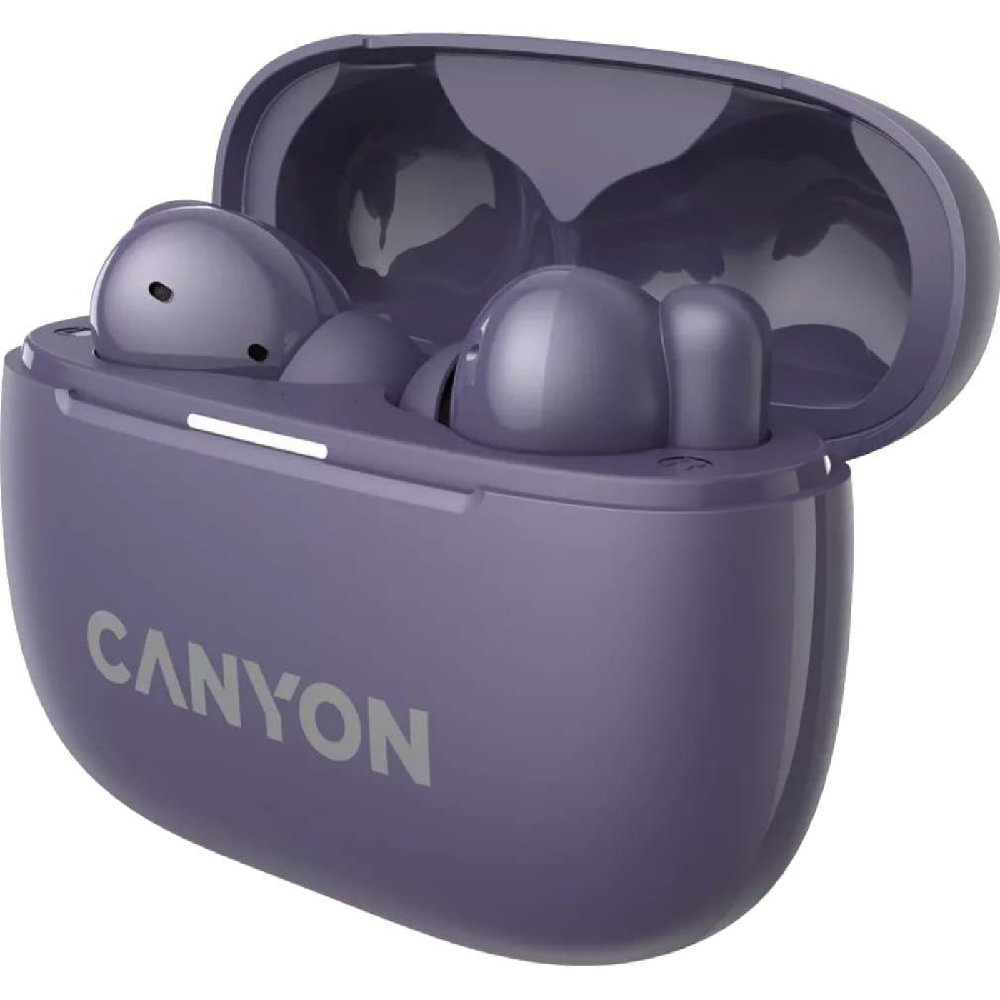 Навушники Canyon TWS headset OnGo TWS-10 ANC+ENC Purple (CNS-TWS10PL)