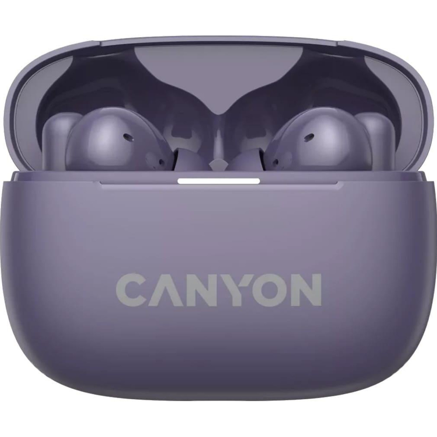 Навушники Canyon TWS headset OnGo TWS-10 ANC+ENC Purple (CNS-TWS10PL)