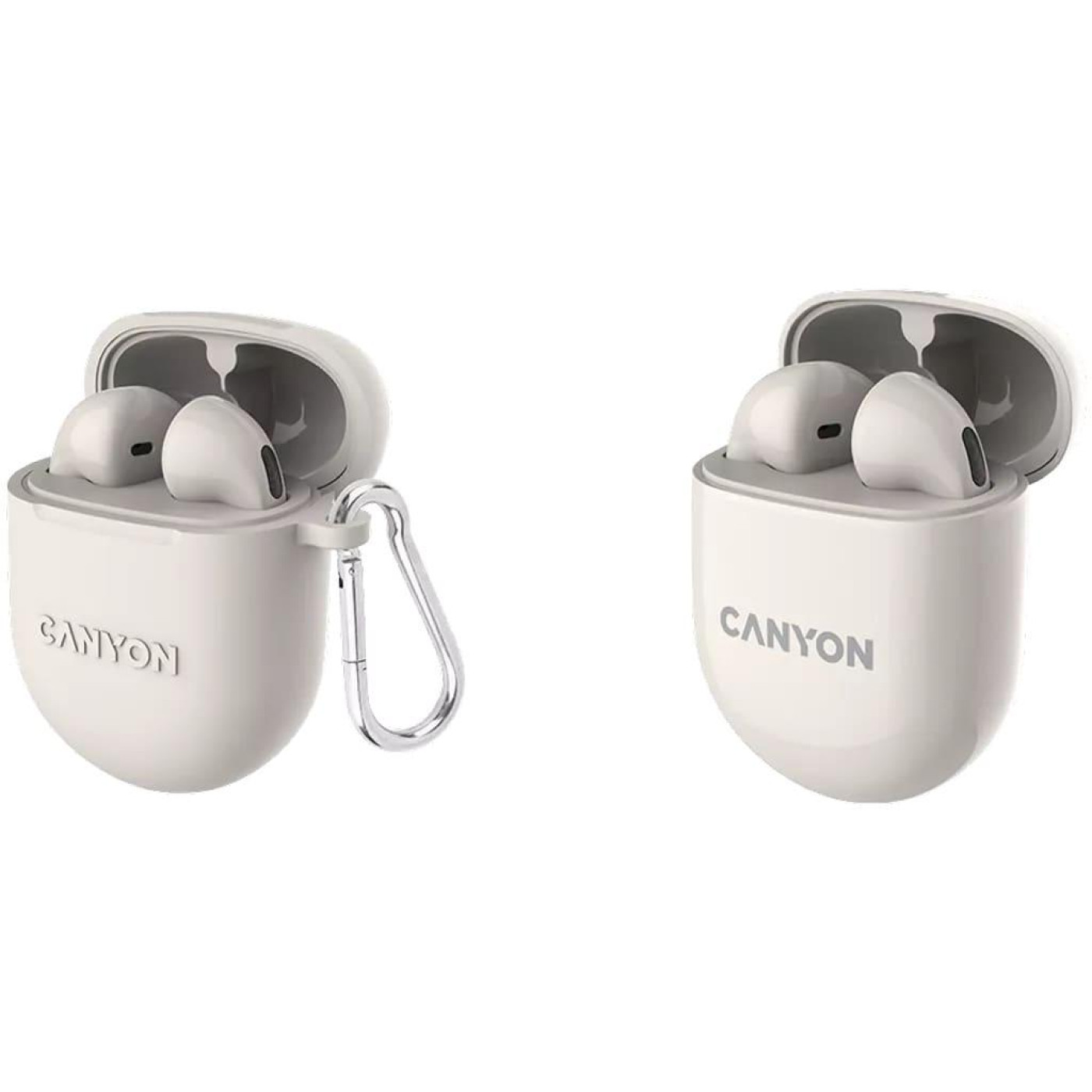 Навушники Canyon TWS headset TWS-6 Beige (CNS-TWS6BE)