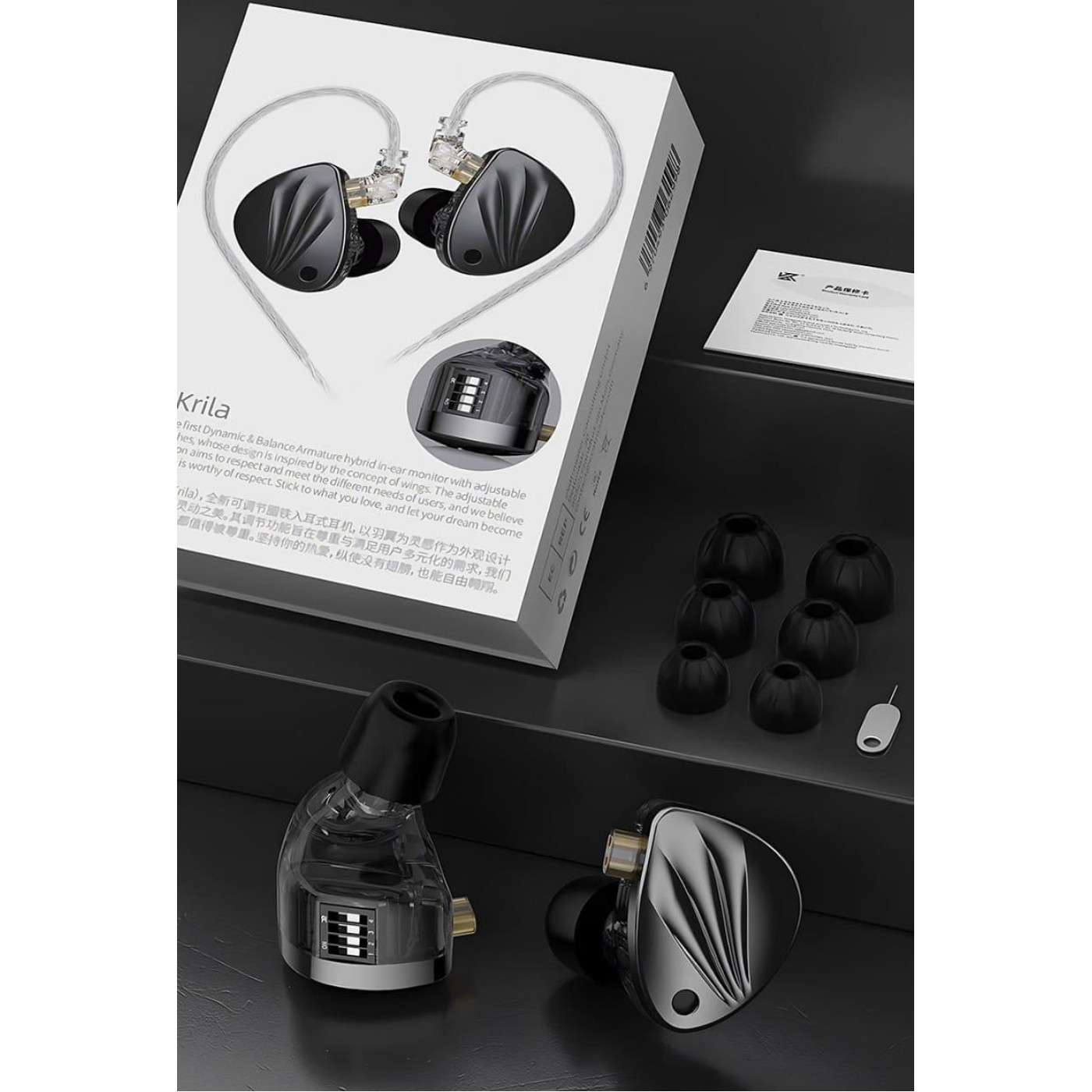 Наушники Knowledge Zenith Krila Black Mic (90404259)