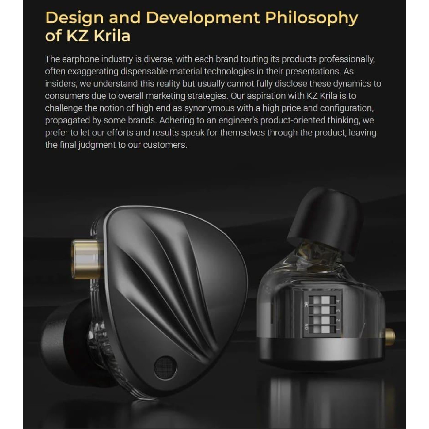 Наушники Knowledge Zenith Krila Black Mic (90404259)