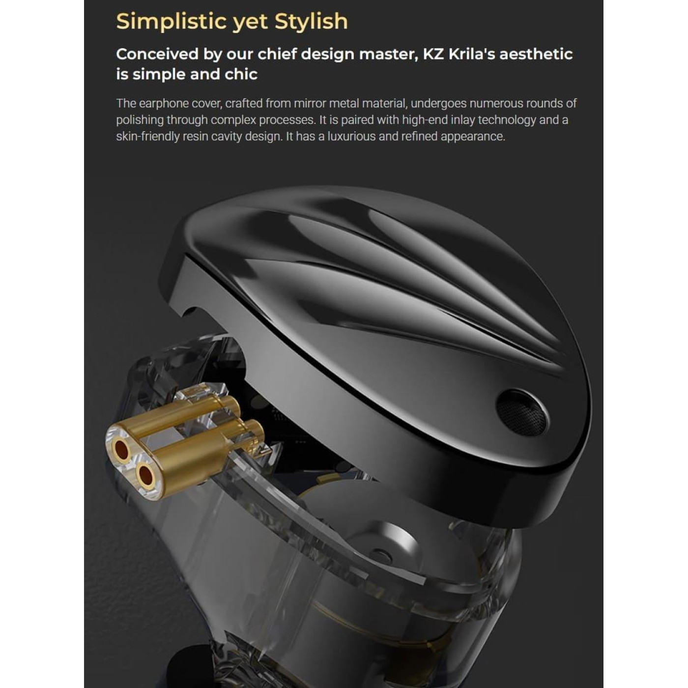 Наушники Knowledge Zenith Krila Black Mic (90404259)