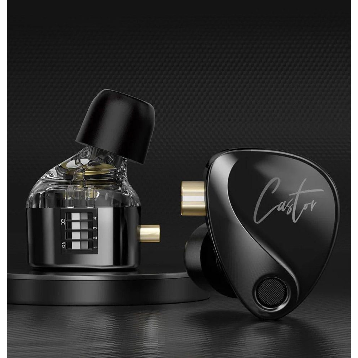 Наушники Knowledge Zenith Castor Mic Black (90403334)