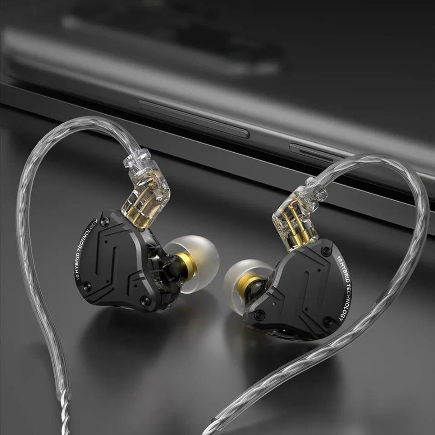 Наушники Knowledge Zenith ZS10 PRO X Mic Black (90403146)