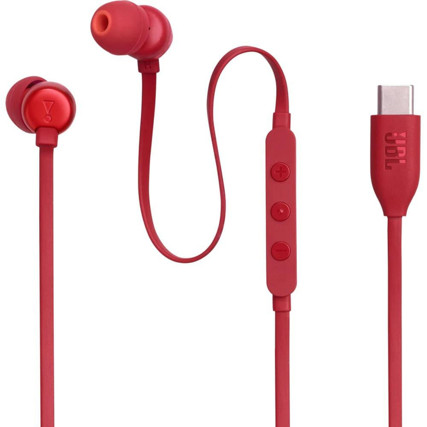 Навушники JBL Tune 310C USB-C Red (JBLT310CBLK)