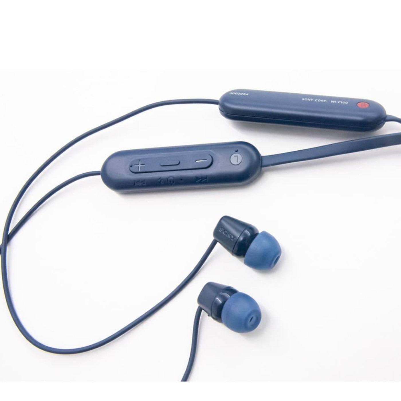 Наушники Sony WI-C100 Blue (WIC100L.CE7)