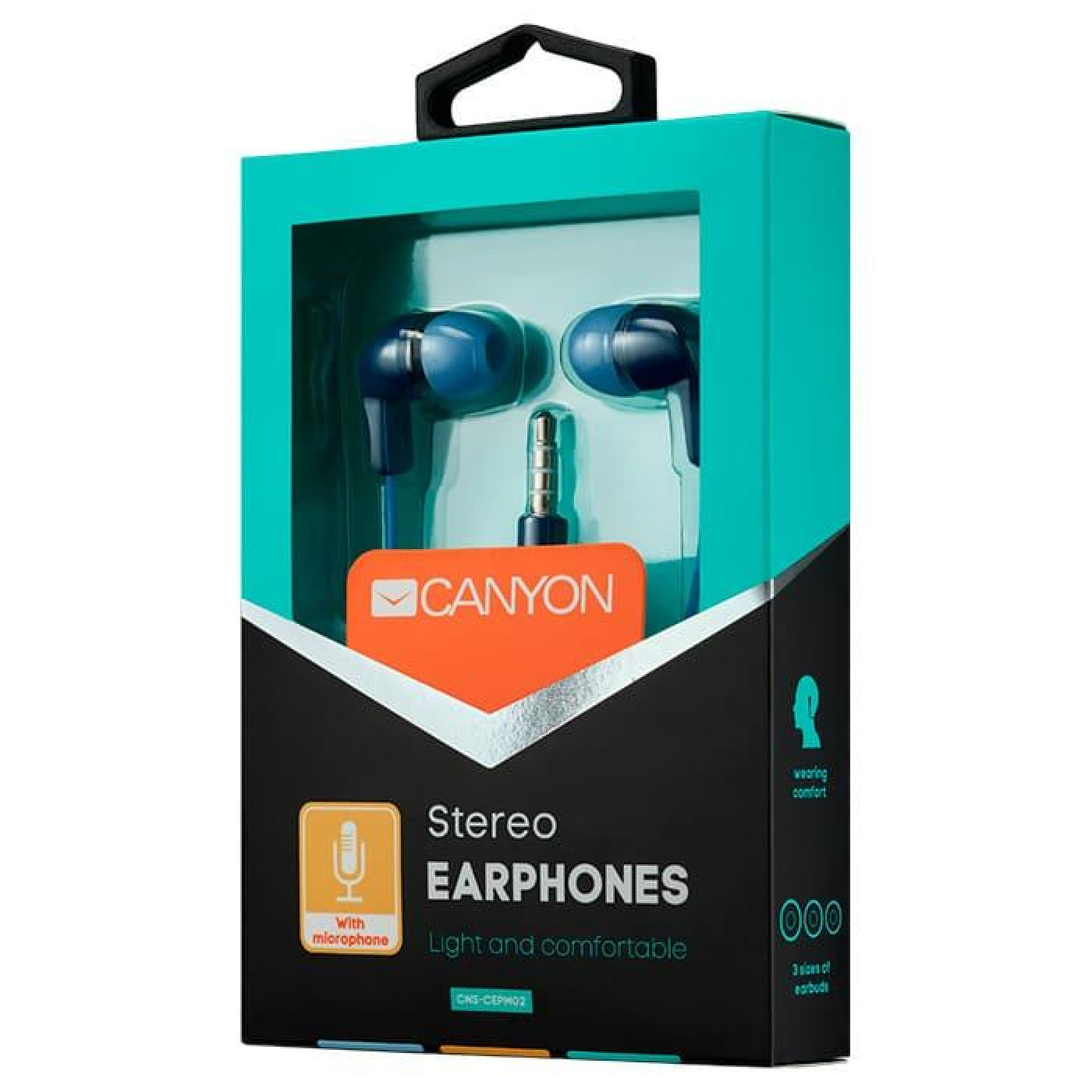 Блютуз-гарнитура Canyon CNS-CEPM02BL Blue (CNS-CEPM02BL)