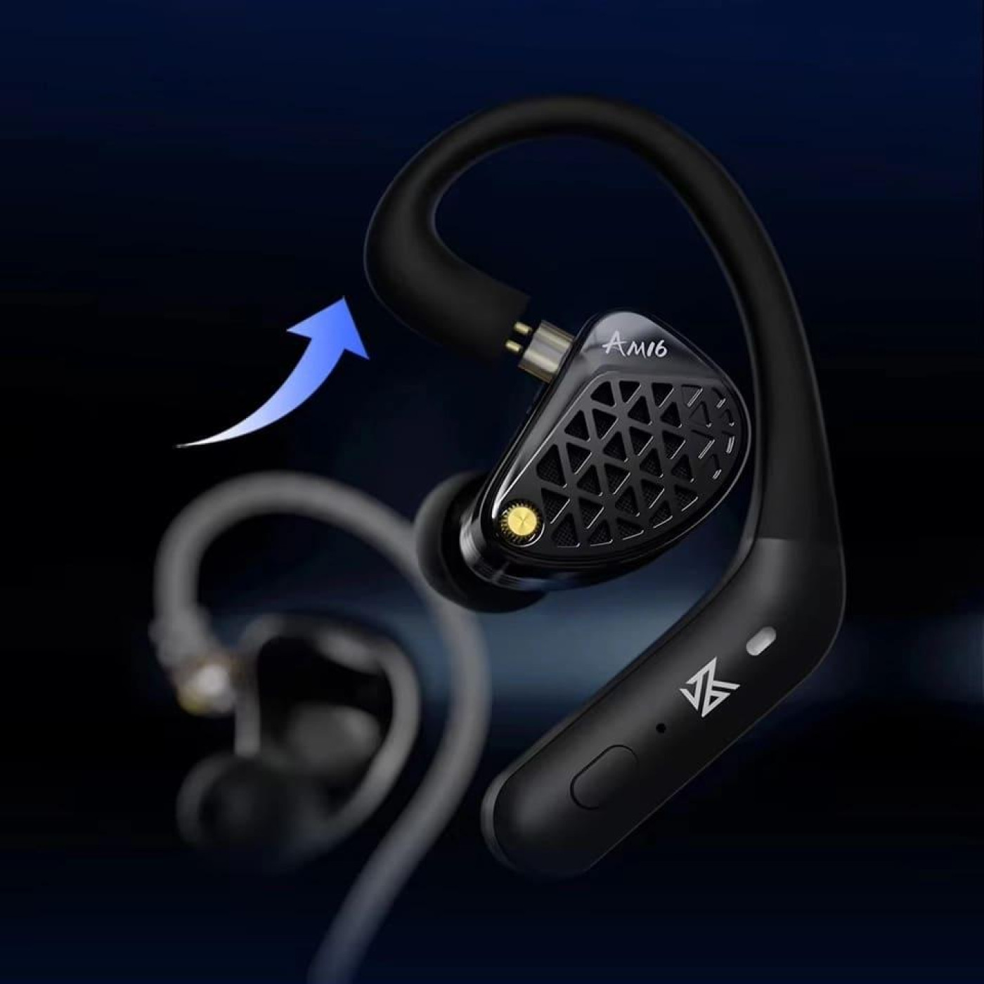 Наушники Knowledge Zenith AM16 Bass Version Black Mic (90404252)