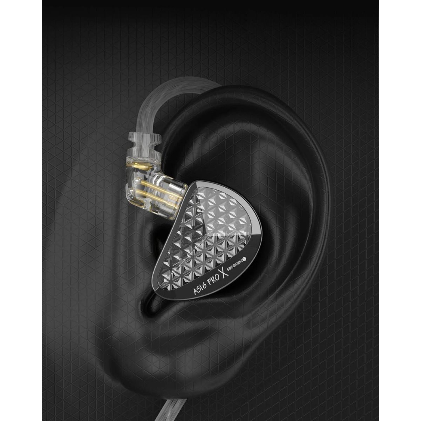 Наушники Knowledge Zenith AS16 PRO X Black Mic (90404254)