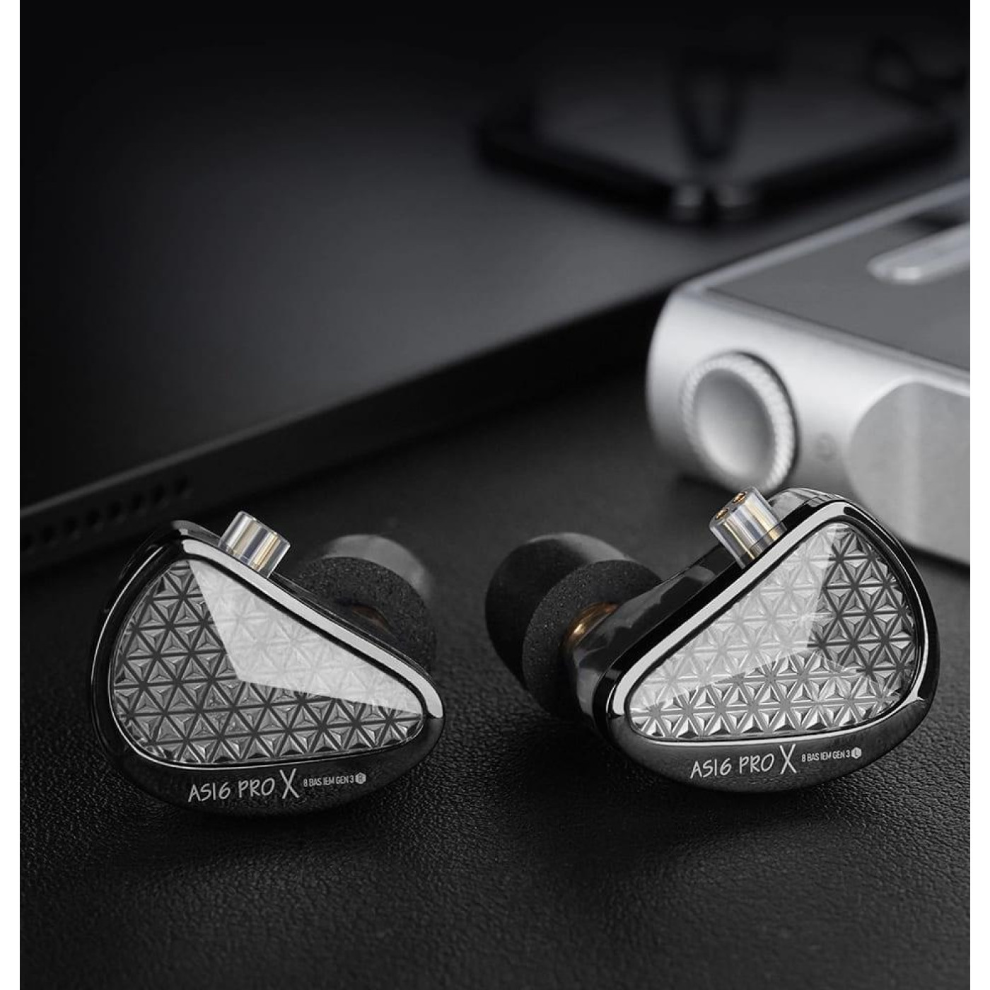 Наушники Knowledge Zenith AS16 PRO X Black Mic (90404254)