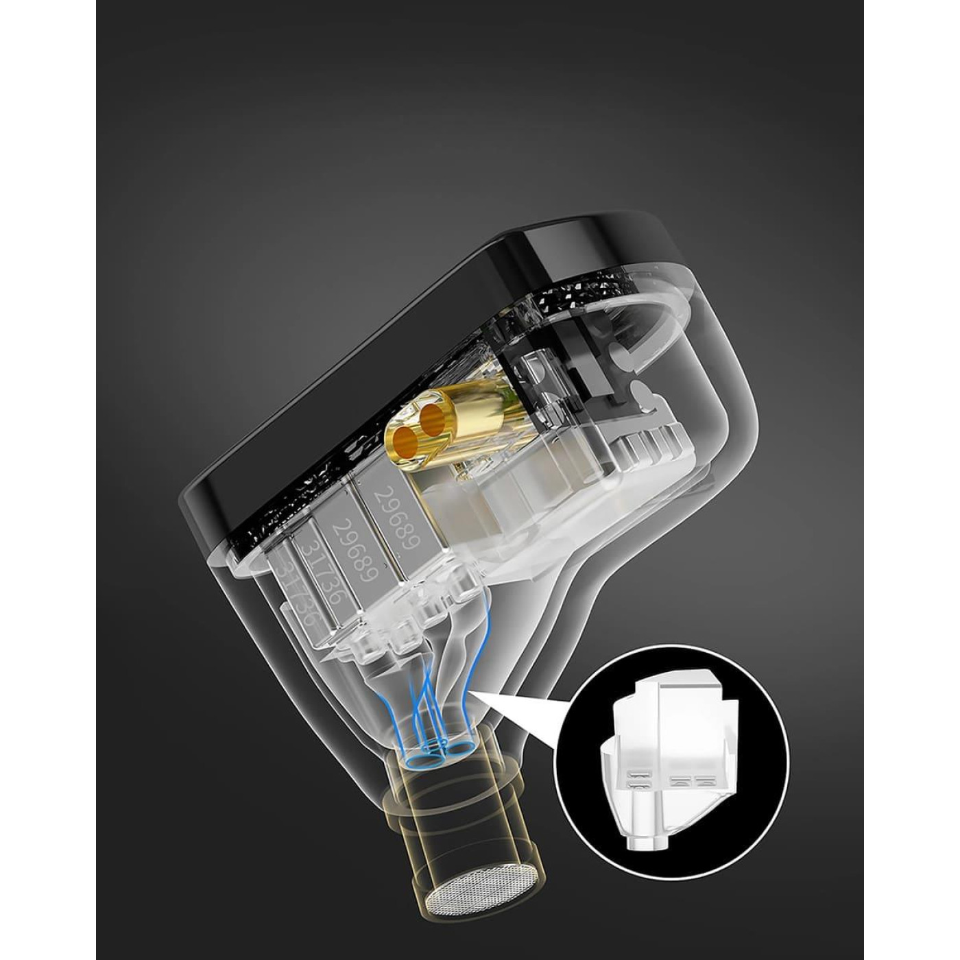 Наушники Knowledge Zenith AS16 PRO X Black Mic (90404254)