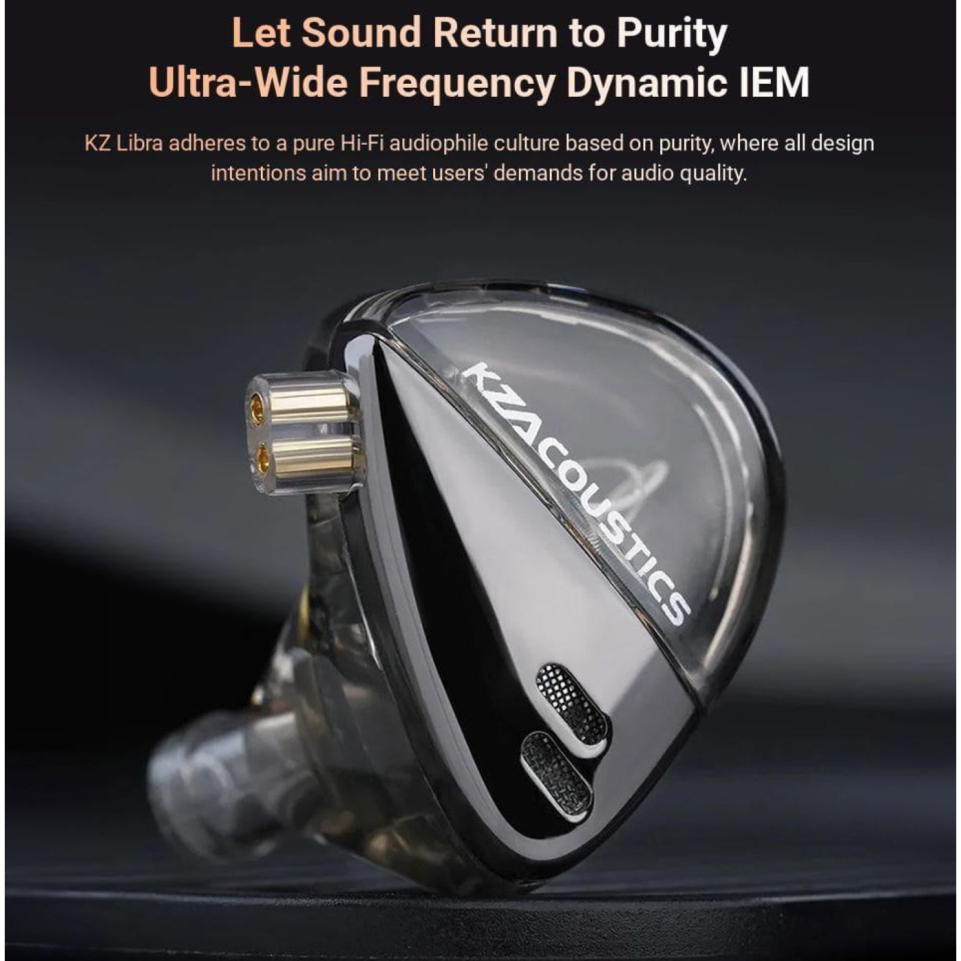 Наушники Knowledge Zenith Libra Balanced Version Black Mic (90404251)