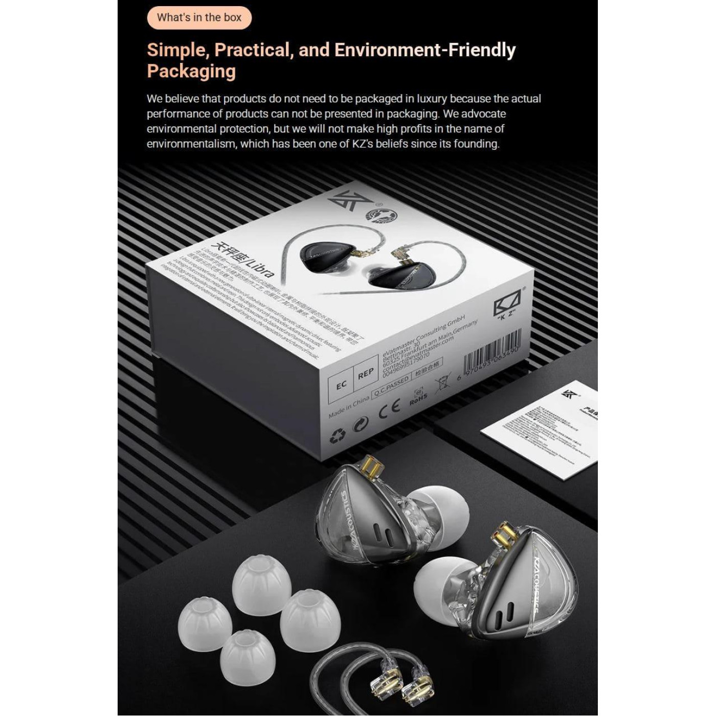 Наушники Knowledge Zenith Libra Balanced Version Black Mic (90404251)