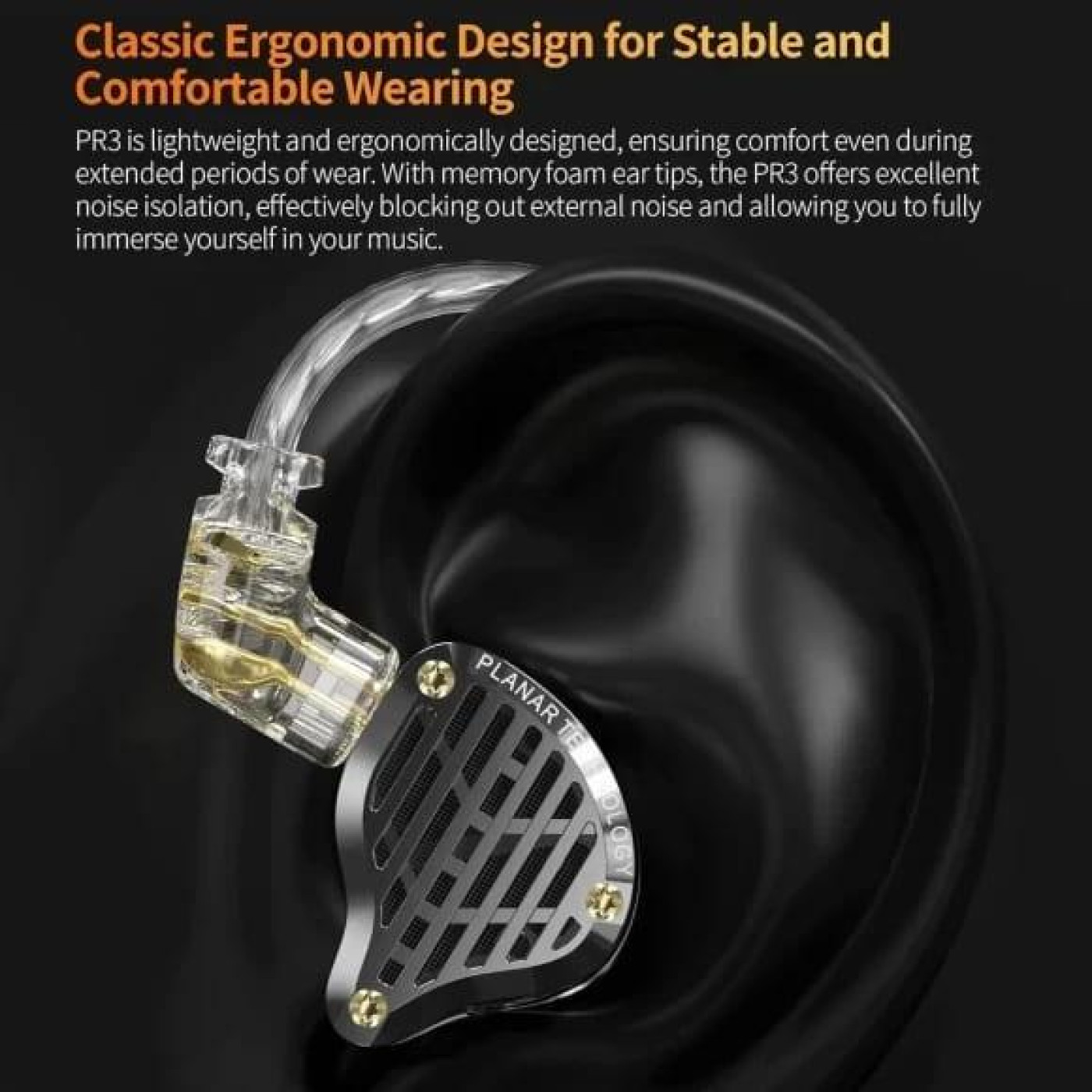 Наушники Knowledge Zenith PR3 Black Mic (90404255)