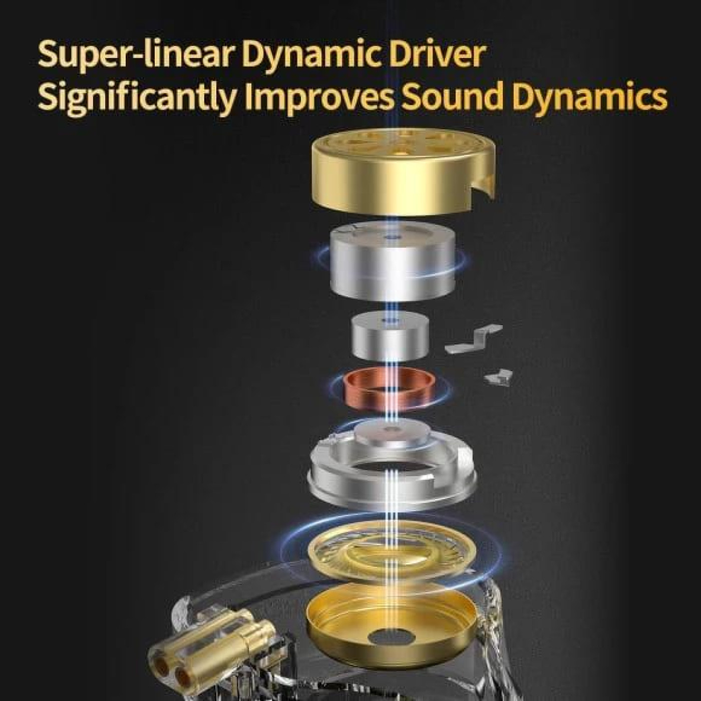 Наушники Knowledge Zenith ZSN Pro 2 Mic Silver (90404247)