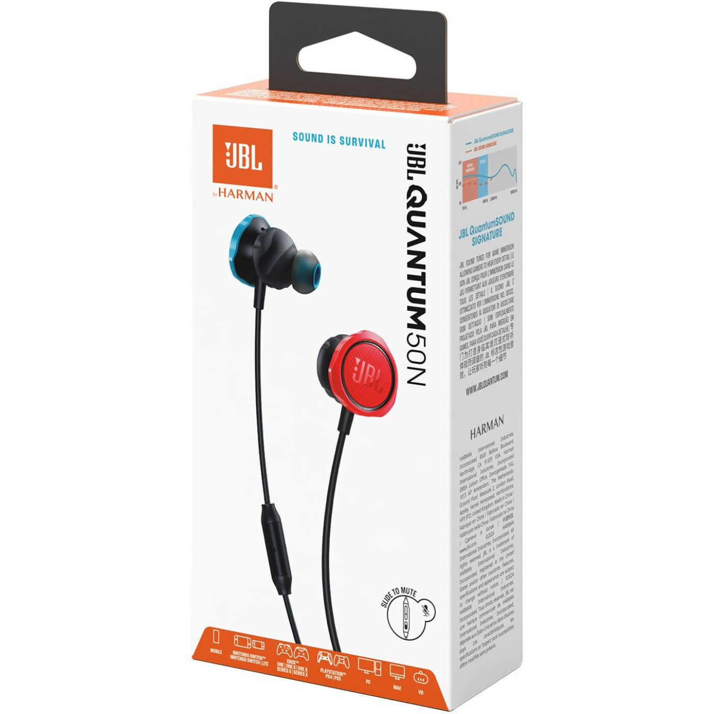 Наушники JBL Quantum 50N (JBLQTUM50N)