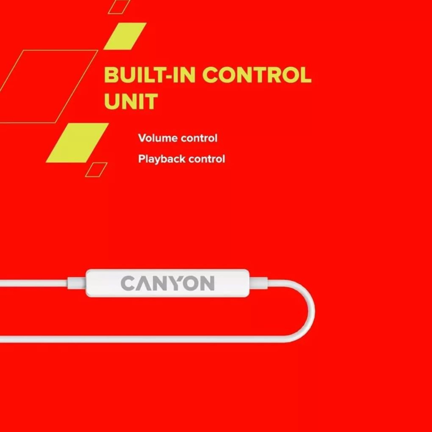 Навушники Canyon SEP-6 TYPE-C HiRes sound White (CNS-CEP6W)