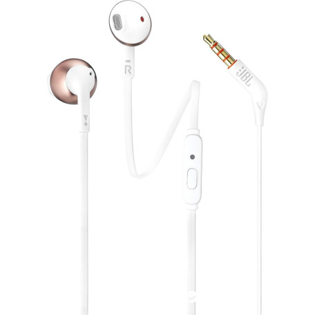 Наушники JBL Tune 205 Chrome (JBLT205CRM)