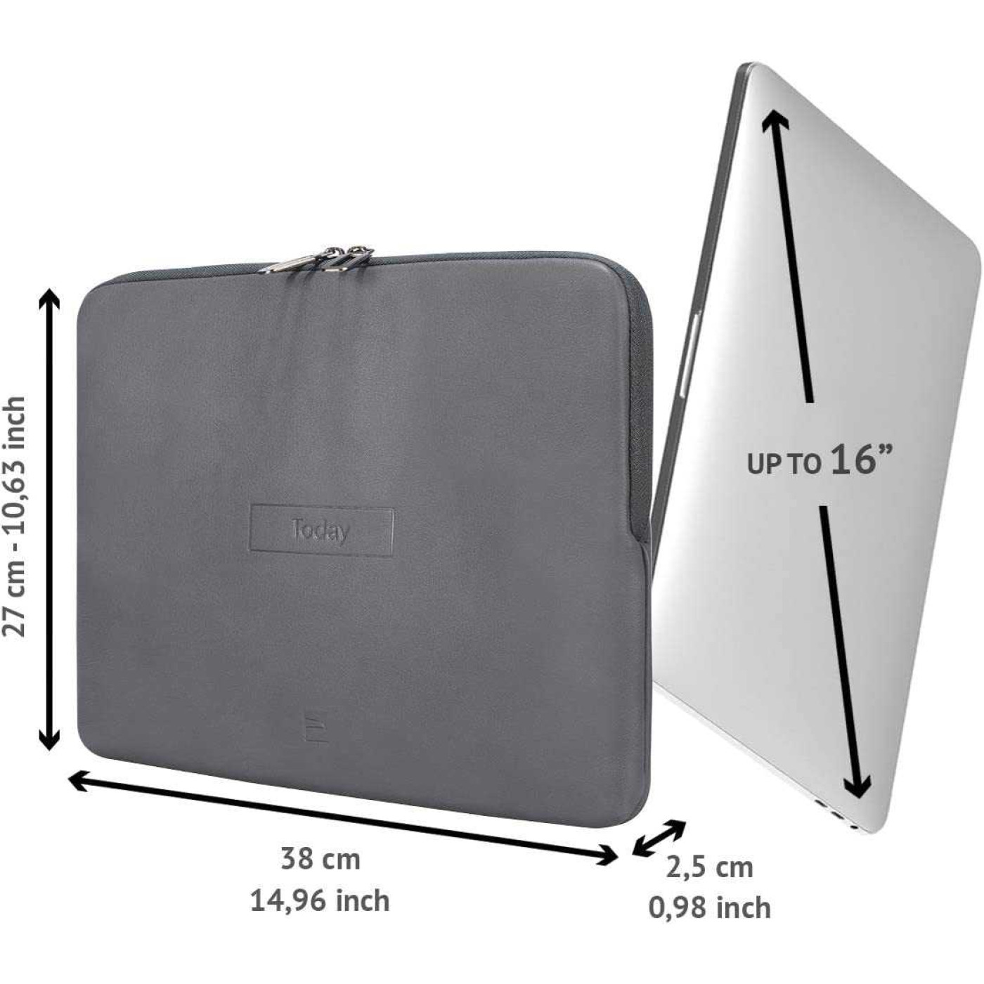 Чехол для ноутбука Tucano 15